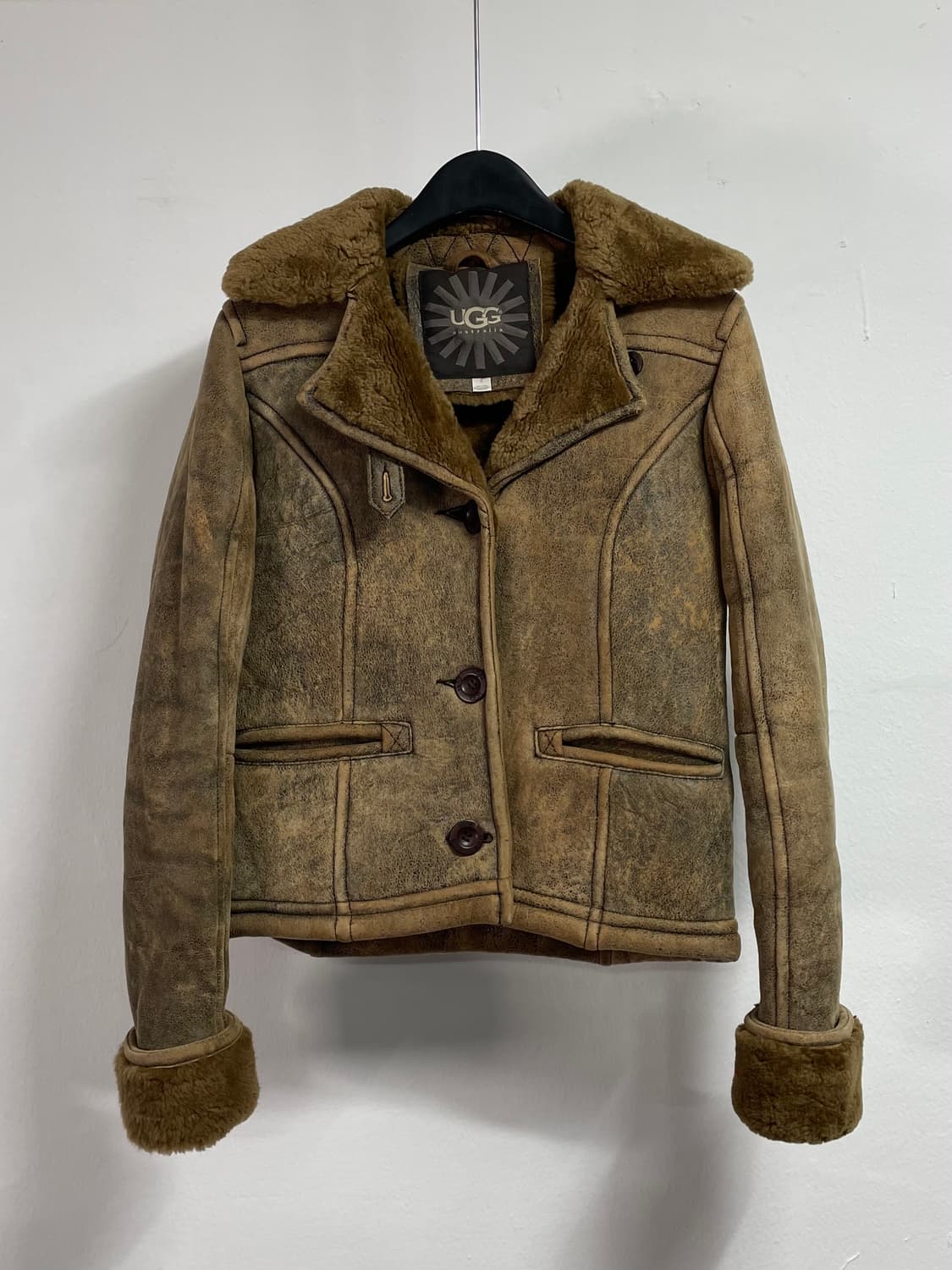 UGG 어그 우먼스 쉽스킨 워싱 무스탕 자켓 (on.462) 상품이미지1