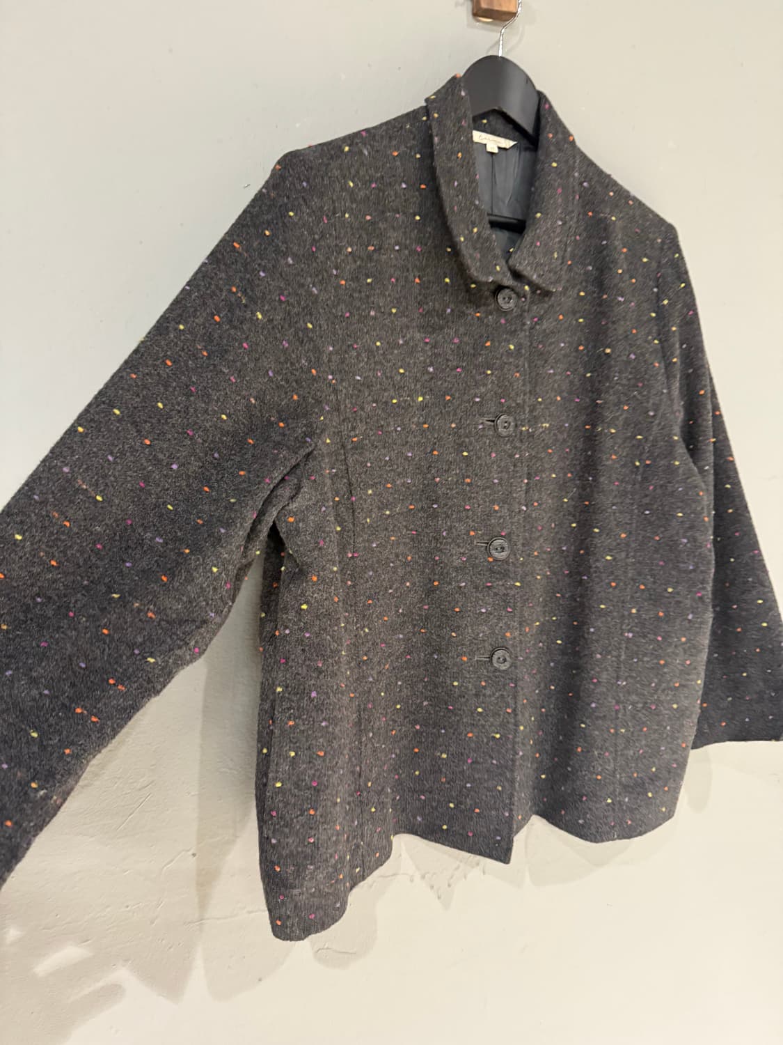 color dot pattern short coat  상품이미지7