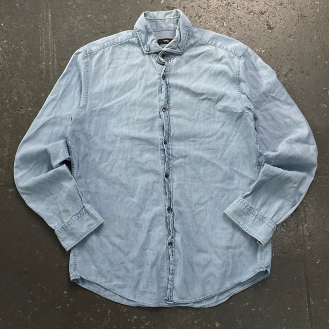 100 휴고보스 데님셔츠 청남방 상품이미지1