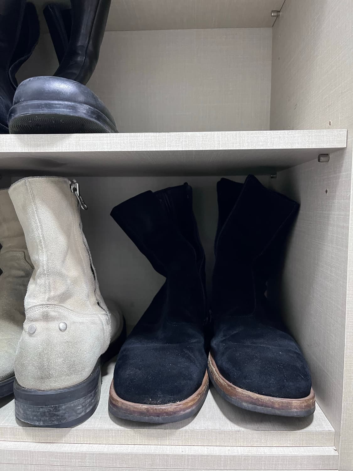 아워레가시 카미온 스웨이드 블랙 43 상품이미지6