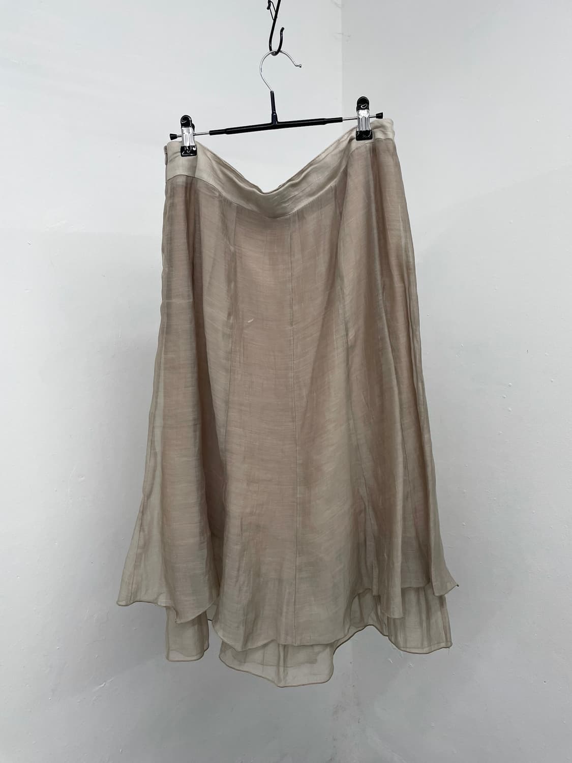 페어리 모리 플로럴 시어 롱 스커트 상품이미지5