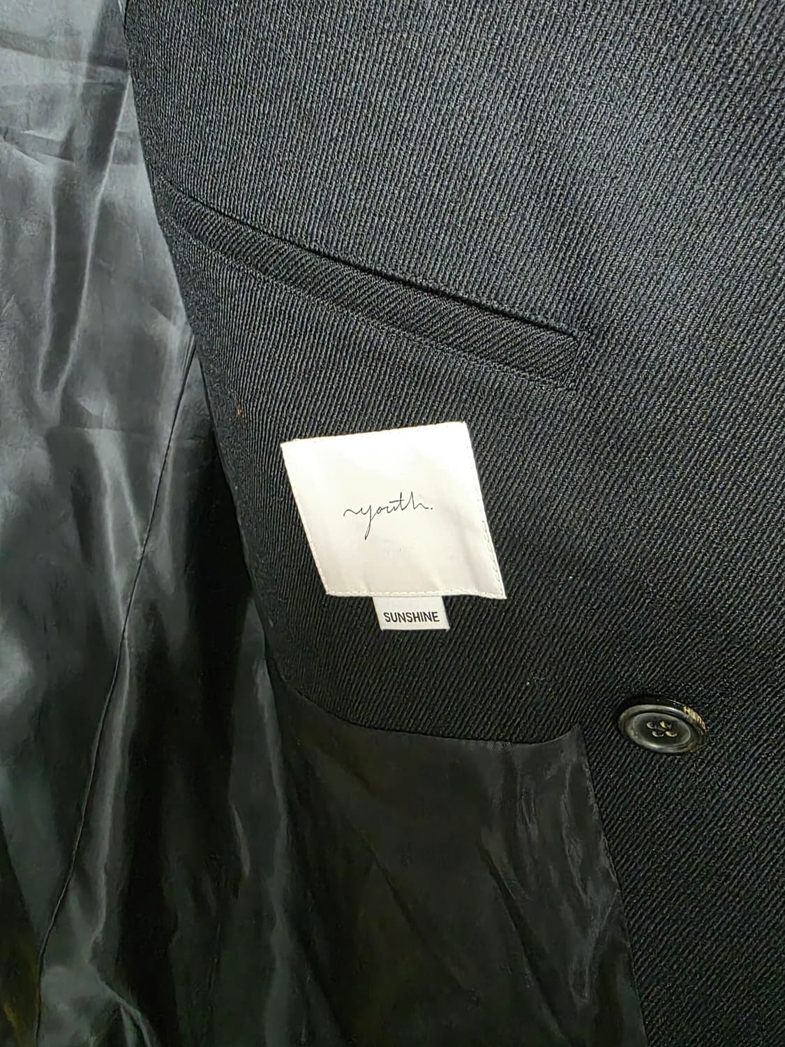 유스 Oversize double breasted jacket S 상품이미지3