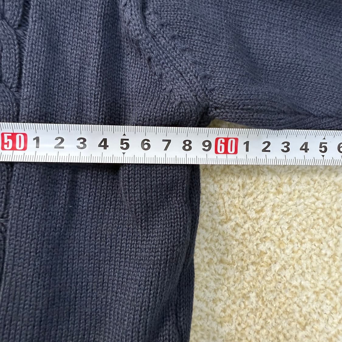 [L] 엑스톤즈 꽈배기 반팔 니트 0108T1 상품이미지7