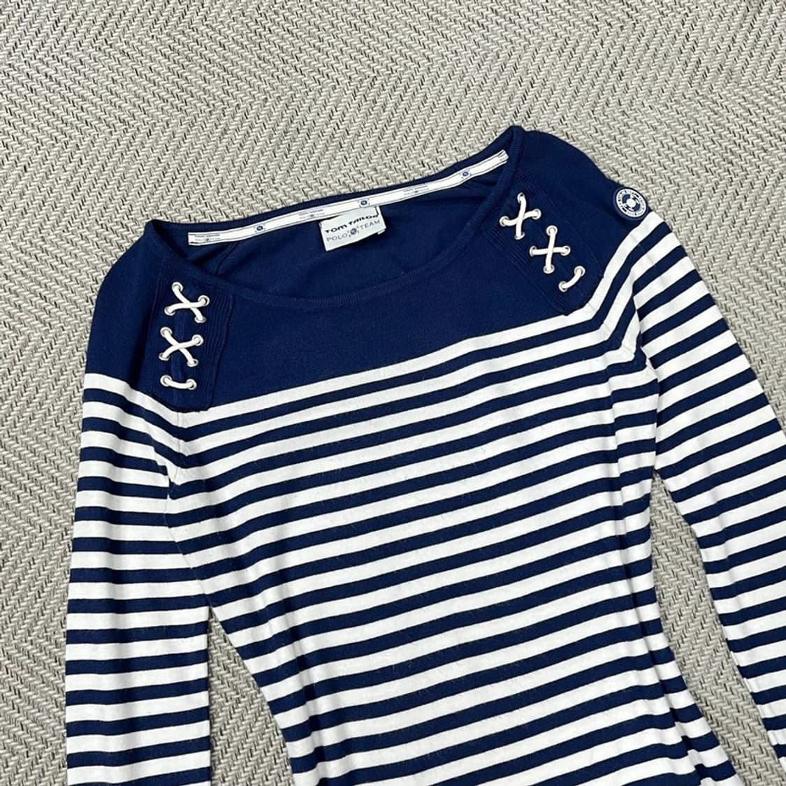 탐테일러 스트라이프 원피스 v0663 상품이미지3