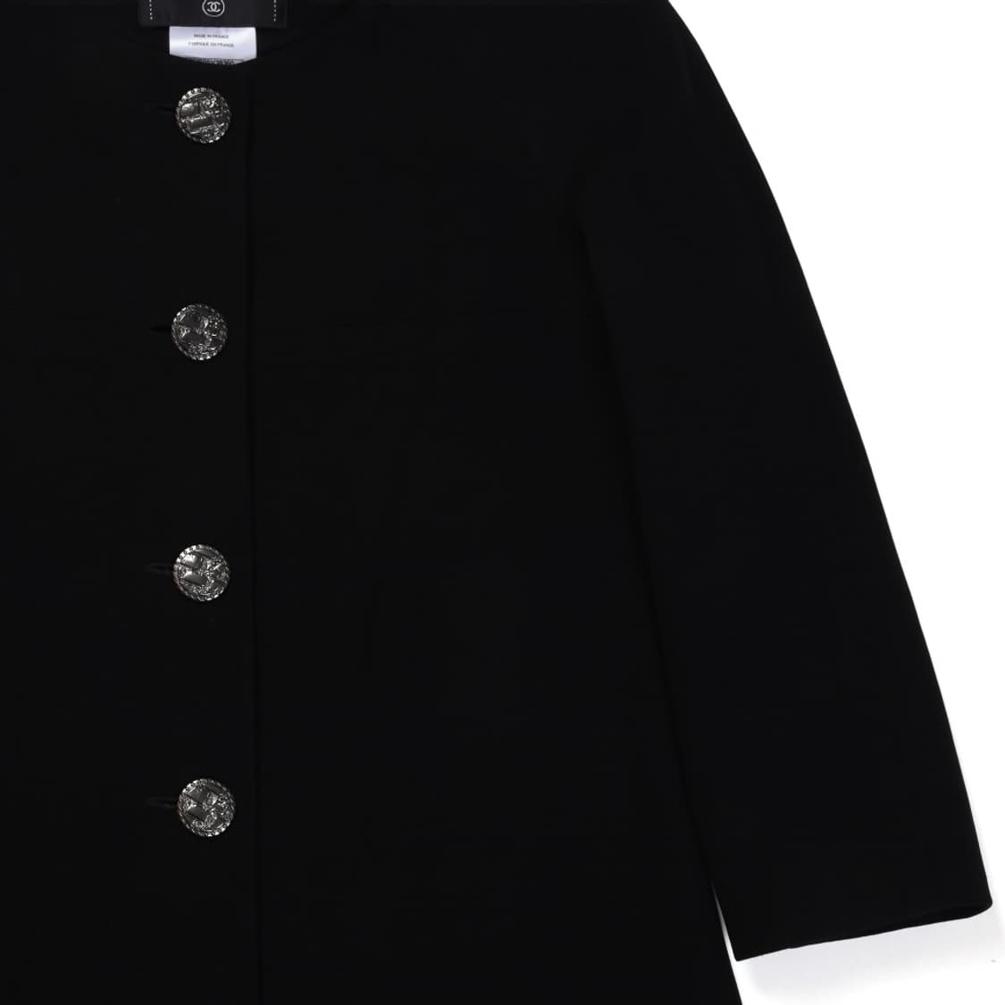  Chanel Silk Collarless Evening Jacket  상품이미지4