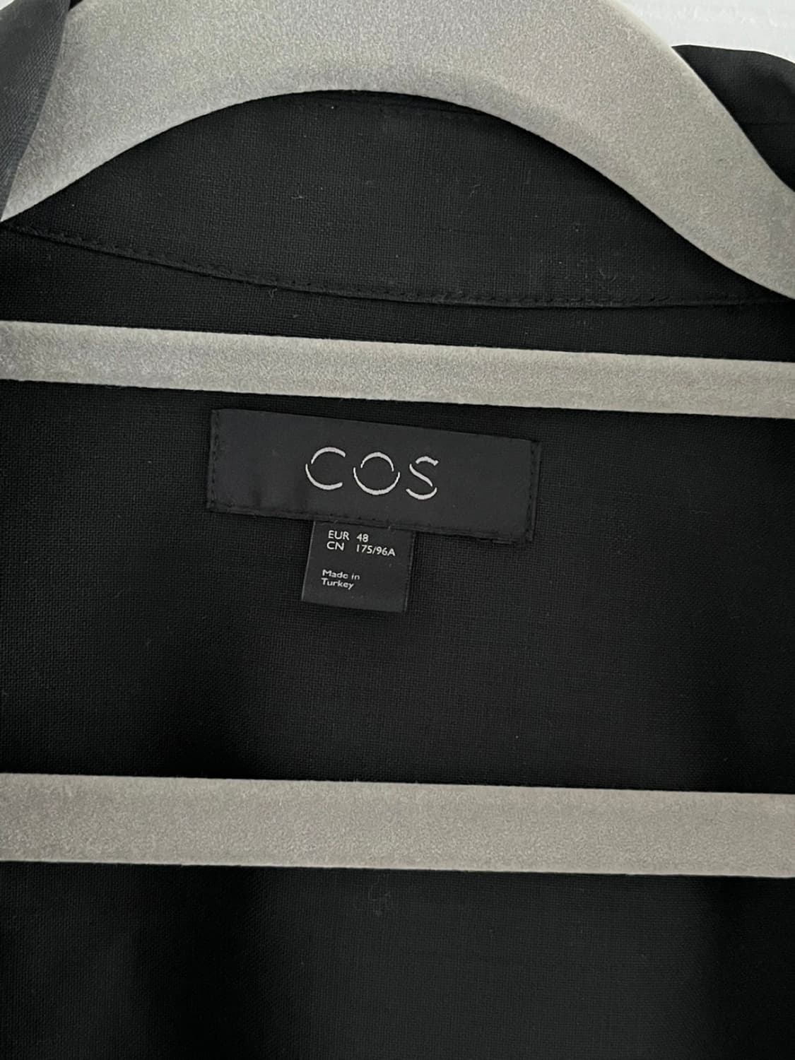 COS 울 집업 블루종 상품이미지4