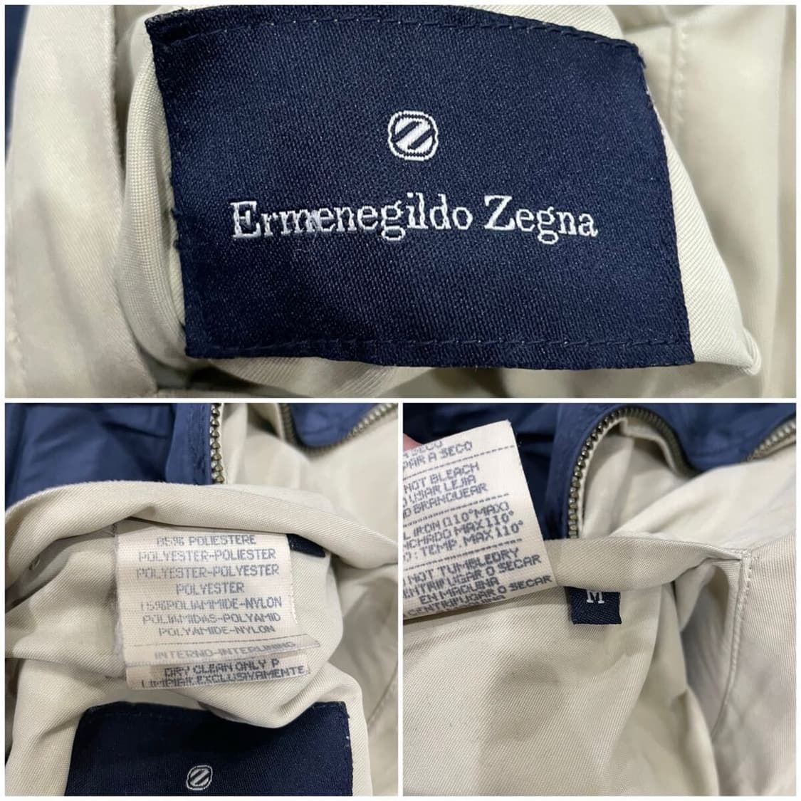 Ermenegildo Zegna 고사양 리버시블 자켓 상품이미지7