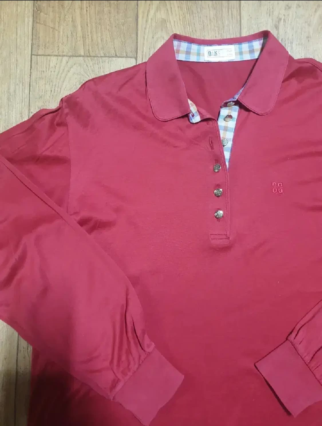 닥스 긴팔 카라티 95 사이즈입니다 상품이미지4