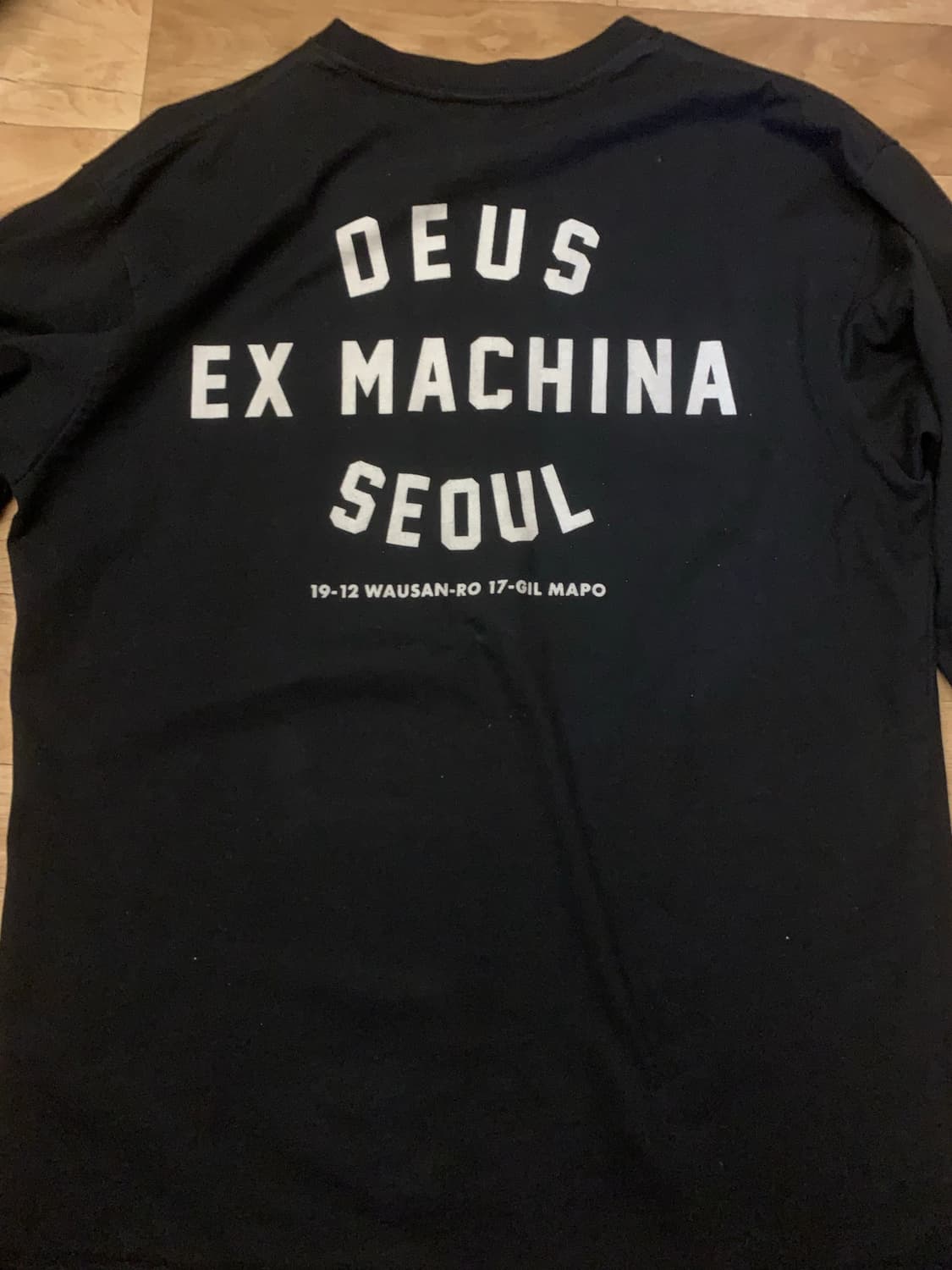 데우스 서울 롱슬리브 블랙 L 상품이미지1