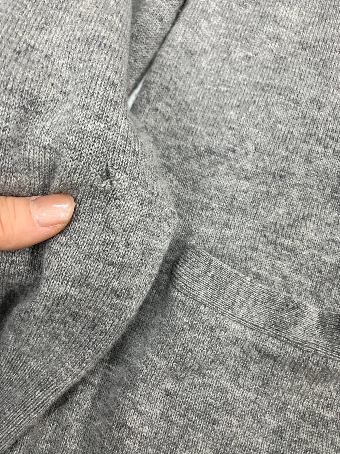 라코스테 그레이 가디건 36 상품이미지5