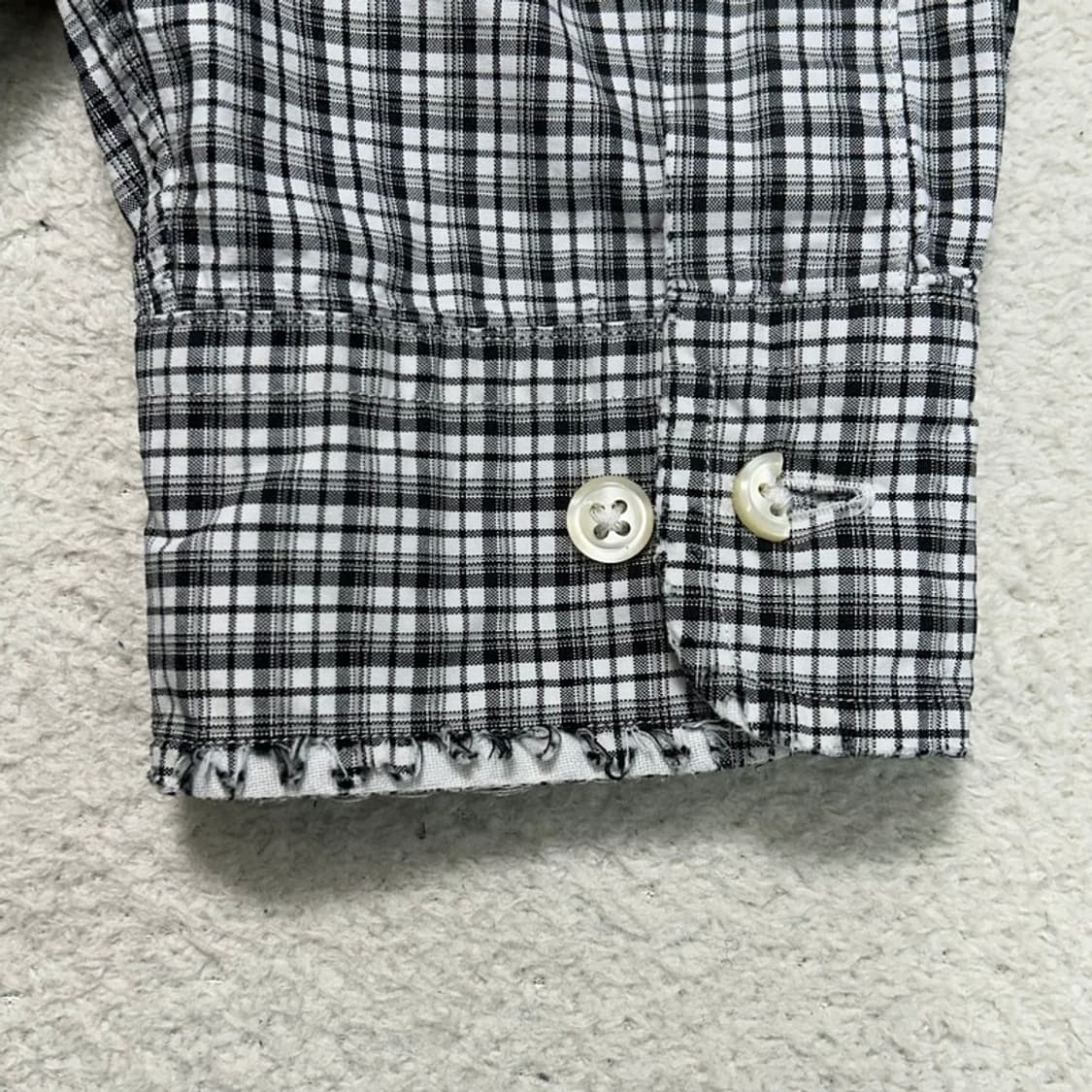 폴로랄프로렌 클래식 핏 체크 셔츠 올리브 M 상품이미지5