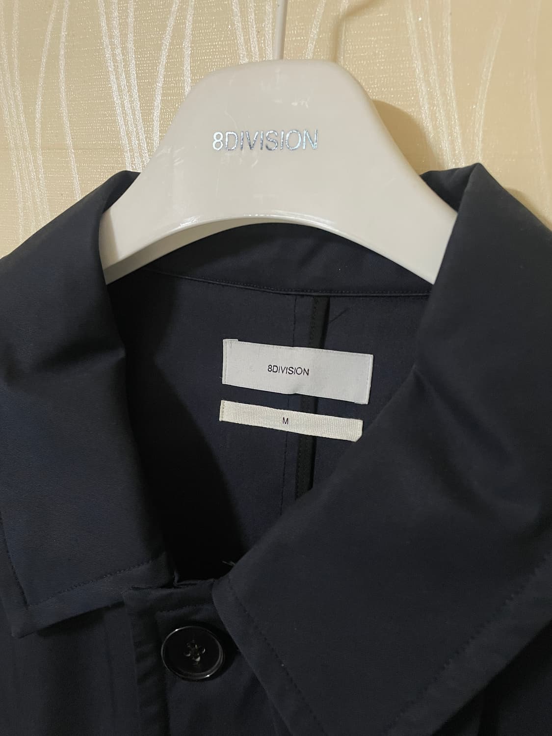 [m] 8division 발마칸코트 다크네이비 상품이미지2