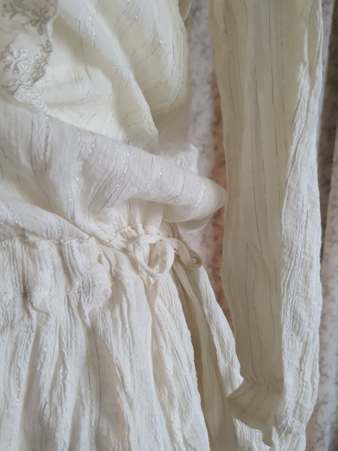 [빈티지] 아이보리 레이스 블라우스 상품이미지2