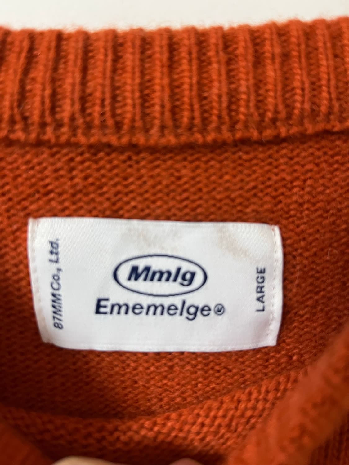 Mmlg 니트  1987 울니트 상품이미지8