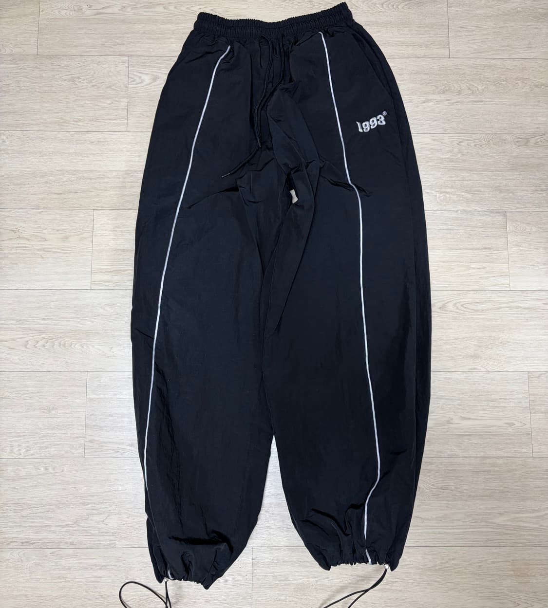 1993스튜디오 빈티지 파이핑 팬츠 블랙 FREE 상품이미지3