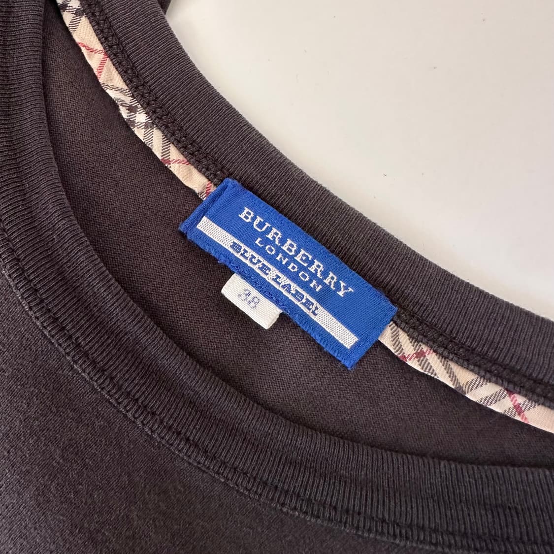 버버리 블루라벨 burberry 로고 반팔 티셔츠 상품이미지6