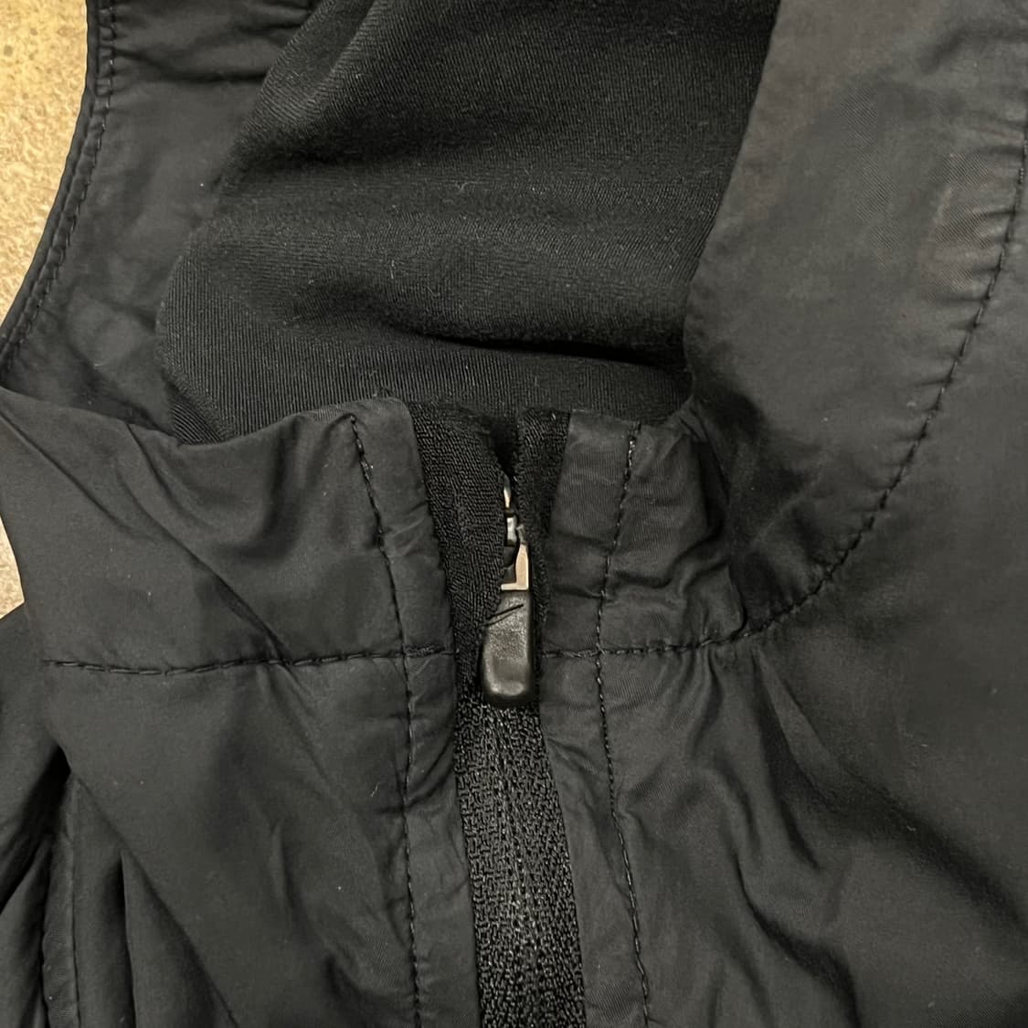 [정품/L] 나이키 블랙 후드 퀼팅 자켓b18 상품이미지7