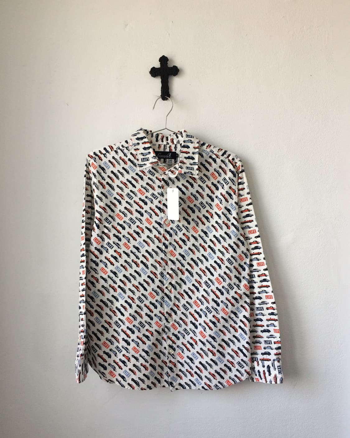 Car pattern shirt 상품이미지2