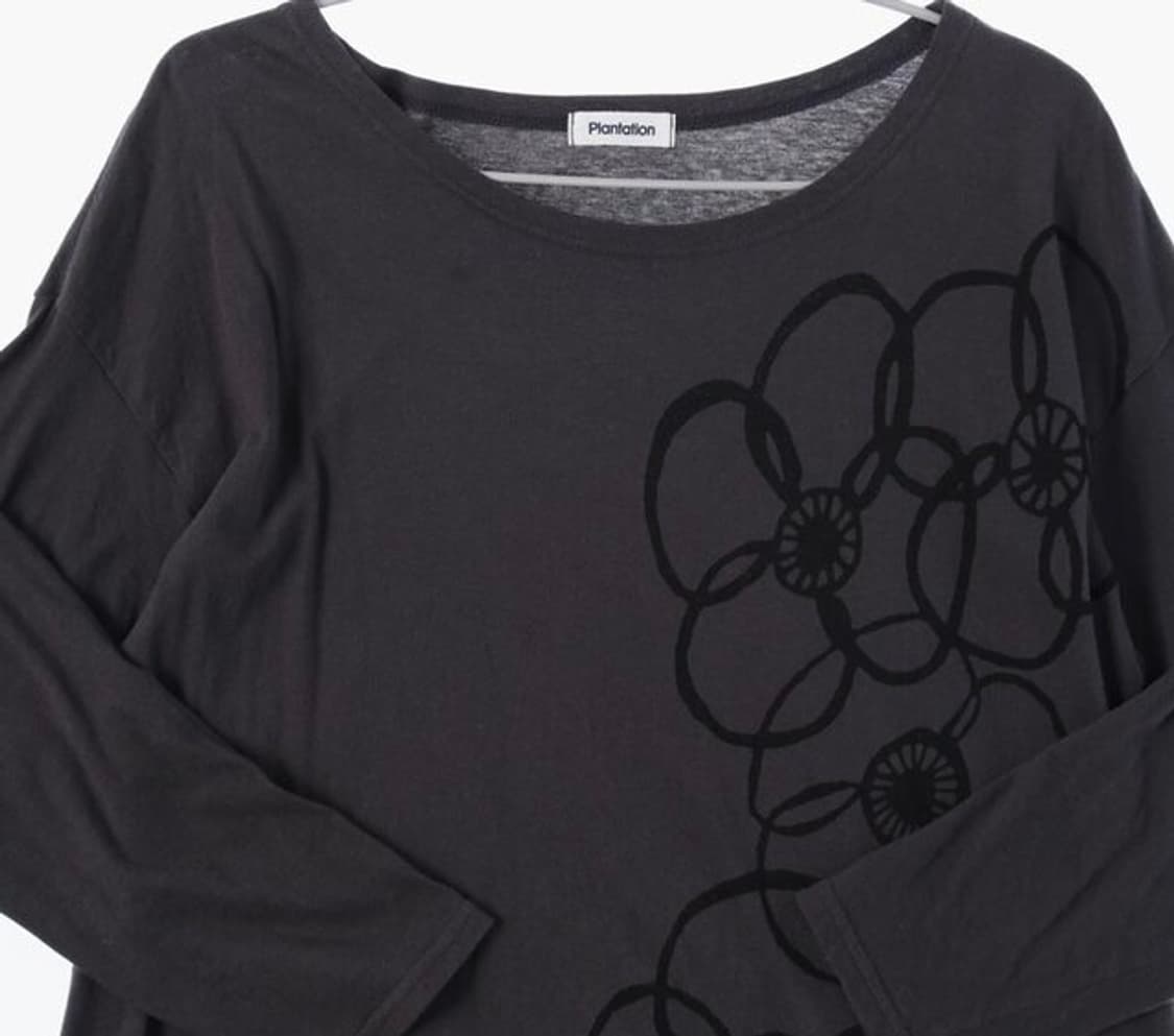 플랜테이션 by 이세이미야케 코튼 긴팔 티셔츠 상품이미지2