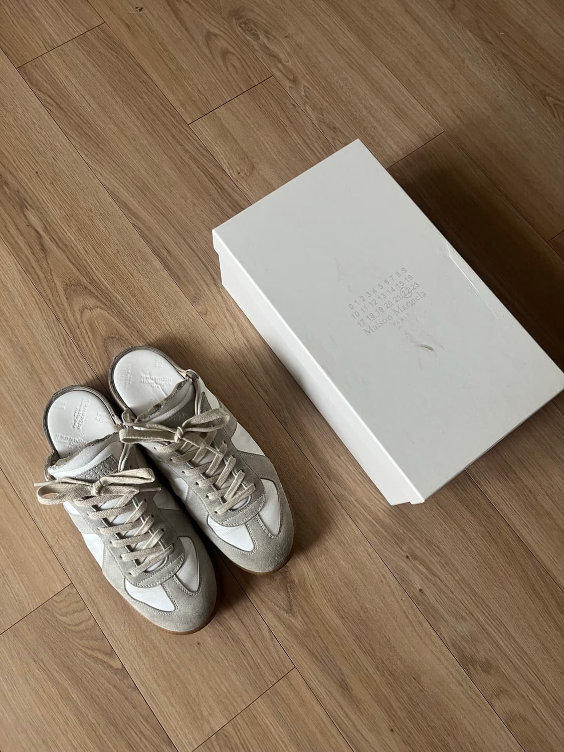 마르지엘라 독일군 컷아웃 뮬 스니커즈 41(260) 상품이미지3