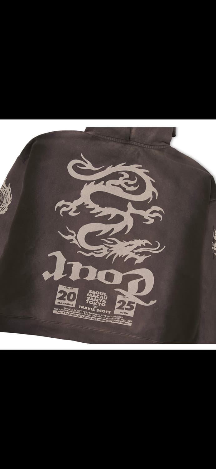 트래비스 스캇 머천 후드집업 상품이미지4