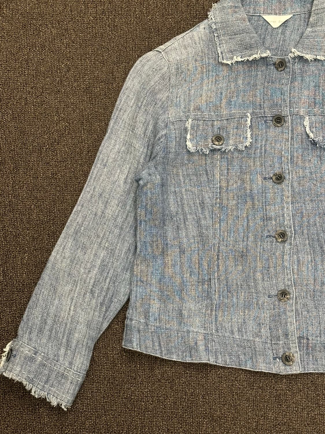 40)Japanese vintage 여성 데님 셔츠 상품이미지2