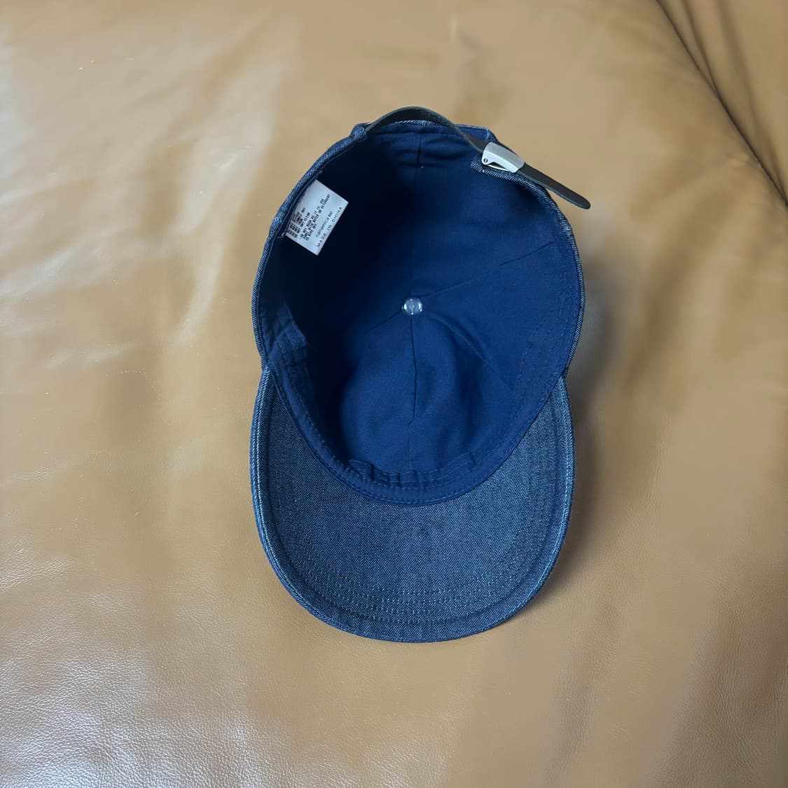 나나미카 노스페이스 퍼플라벨 워시드 데님 6패널 볼캡 모자 (Denim) 상품이미지6