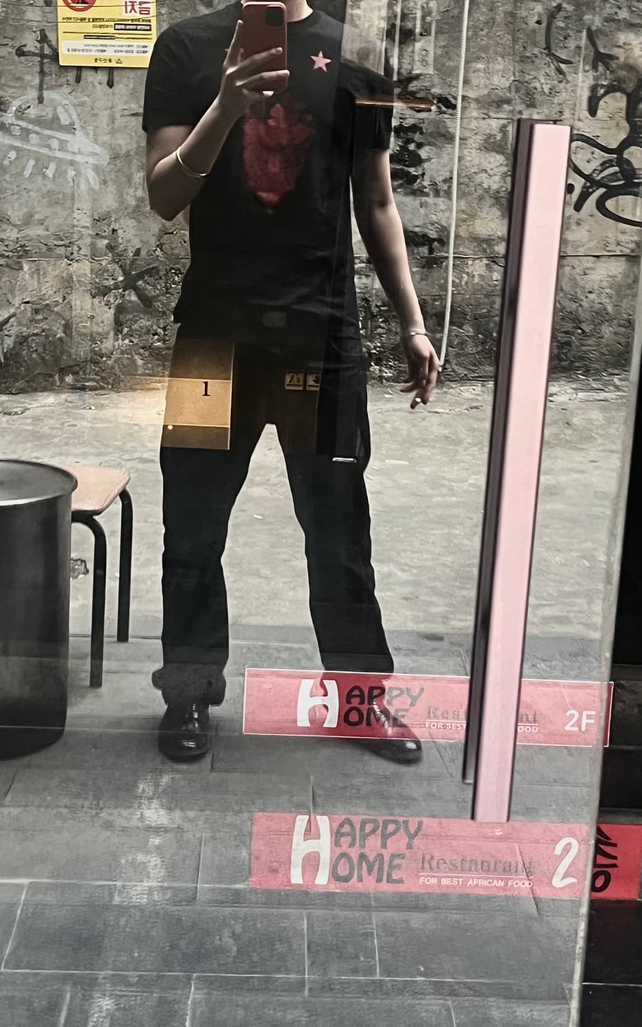 givenchy 11ss red cross star limited tee 상품이미지2