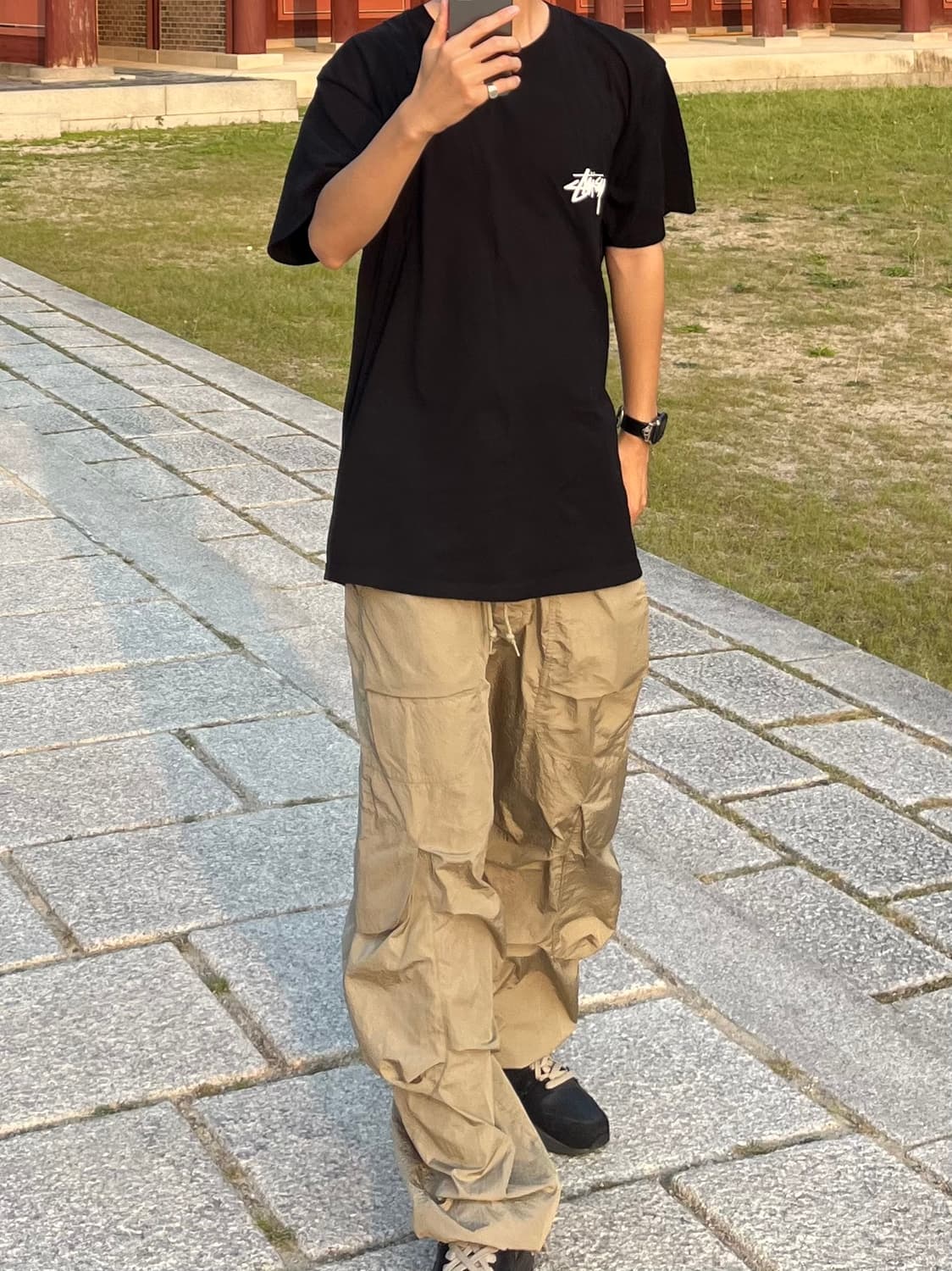 엔타이어 스튜디오 나일론 카고 팬츠 상품이미지9