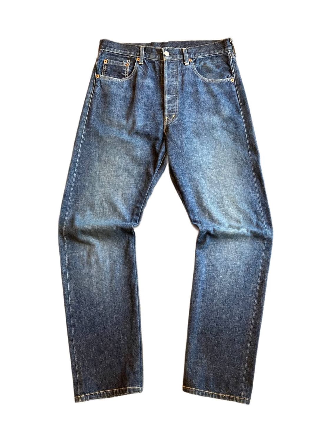 00s Levis 503 indigo jeans (30-31) p4 상품이미지1