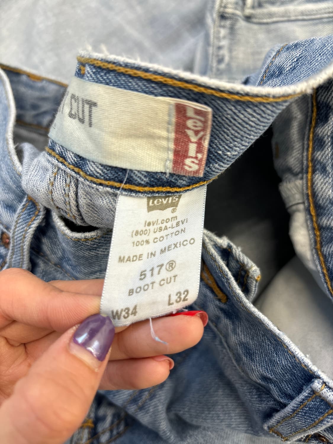00‘s 리바이스 517 부츠컷 상품이미지8