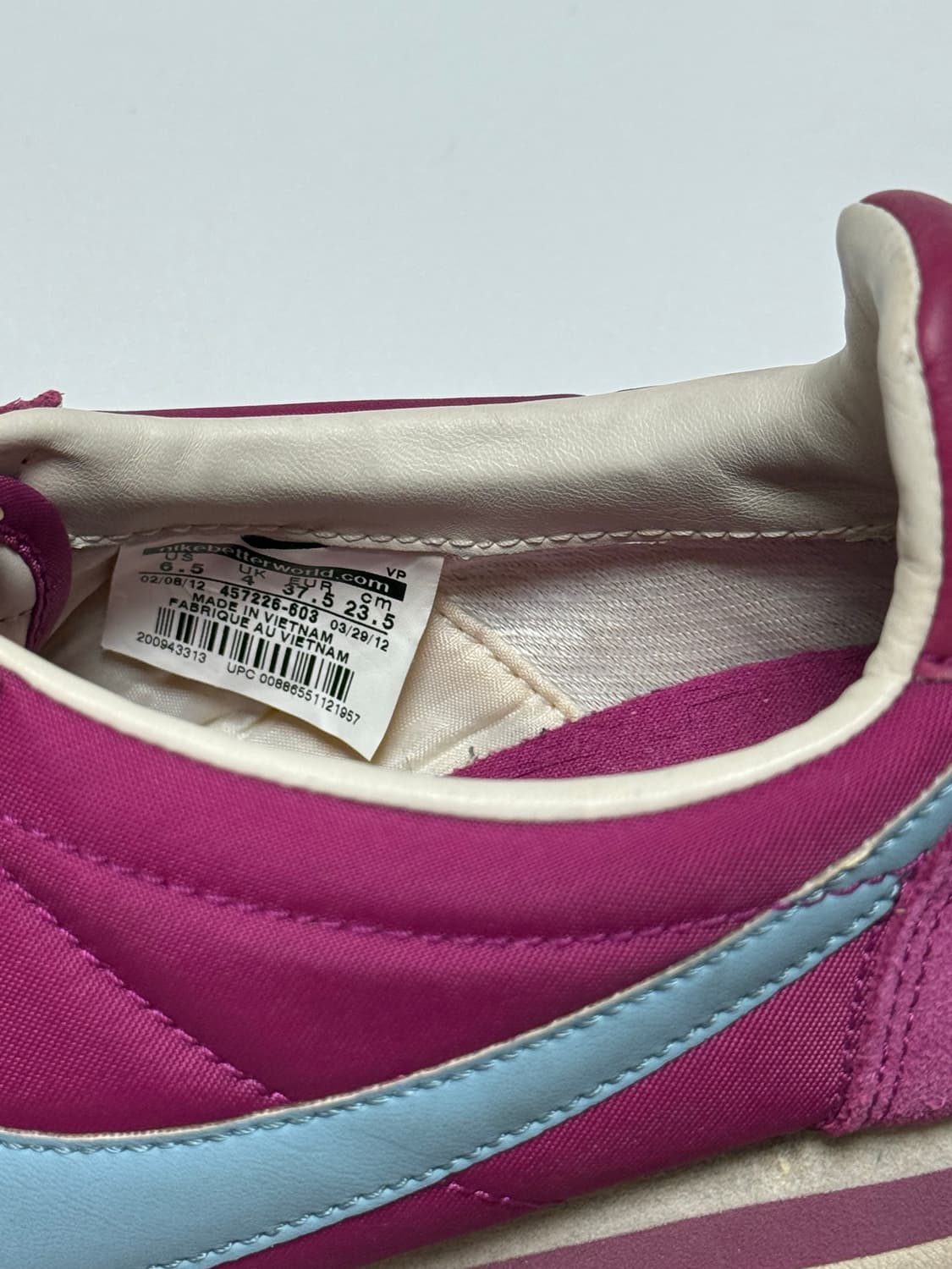 나이키 코르테즈 핑크 스니커즈 235 상품이미지6