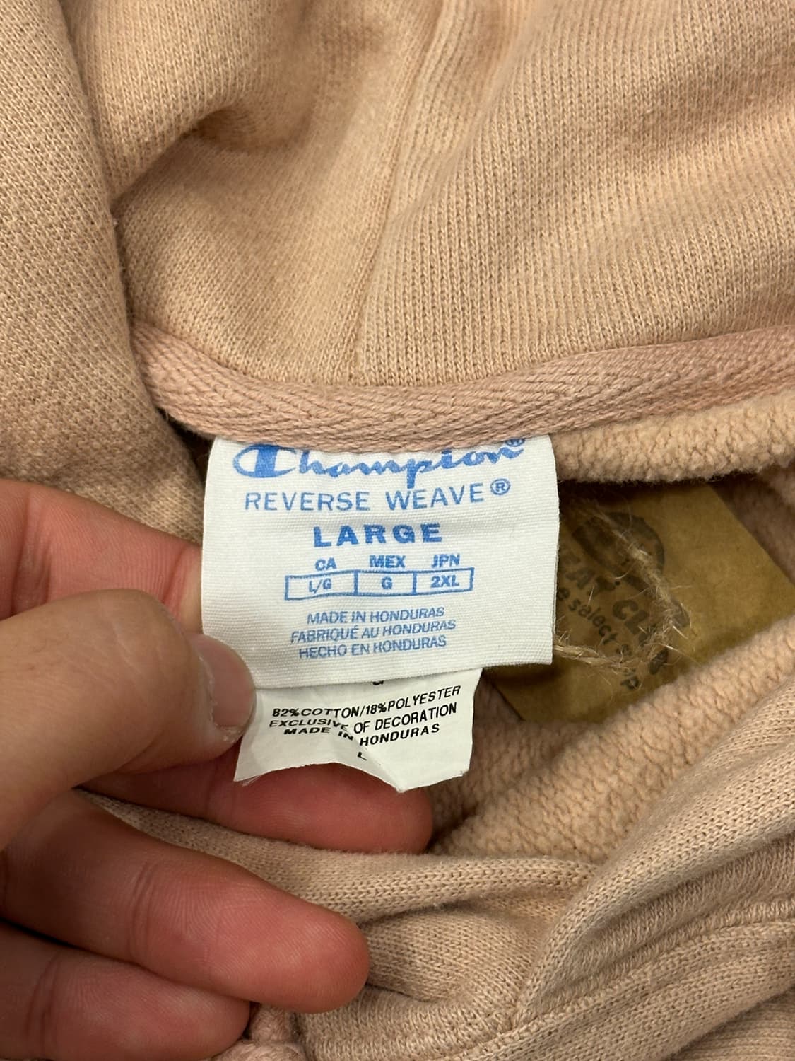 챔피온 리버스위브 후드티 L 상품이미지3