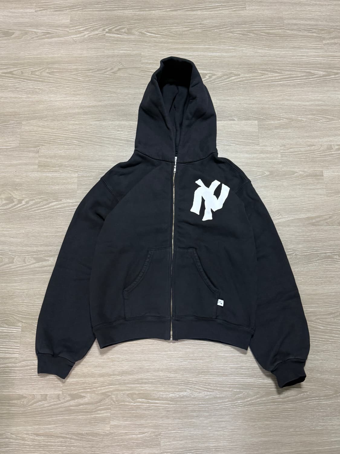 아킴보클럽 NY 뉴욕 후드집업 블랙 M 상품이미지2