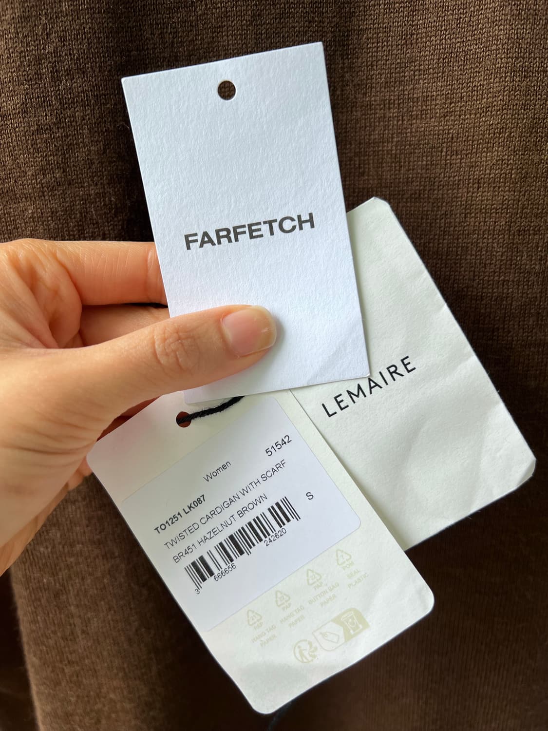 Lemaire 르메르 스카프 가디건 상품이미지7