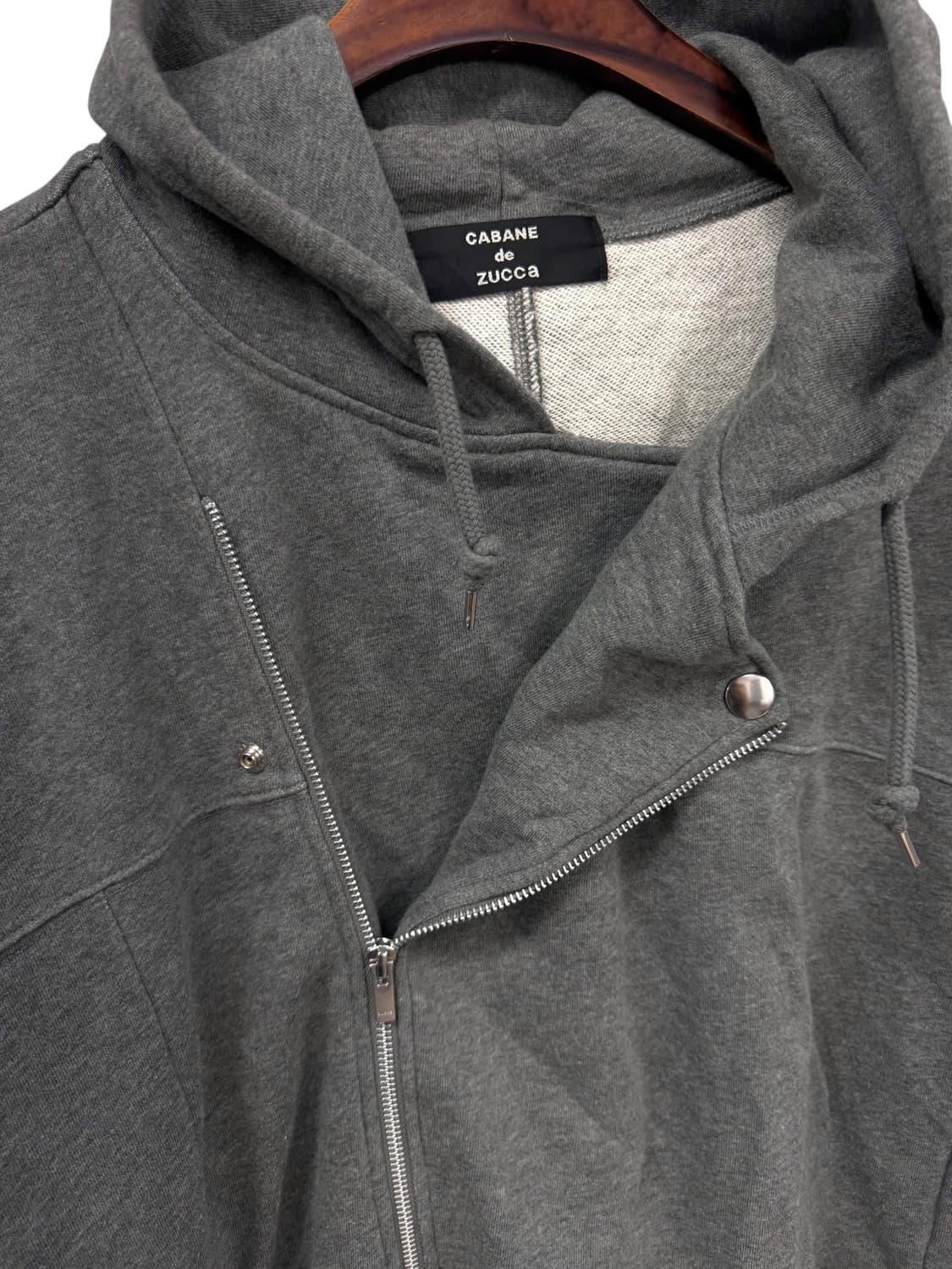 cabane de zucca 2-way hoodie zip up 상품이미지3