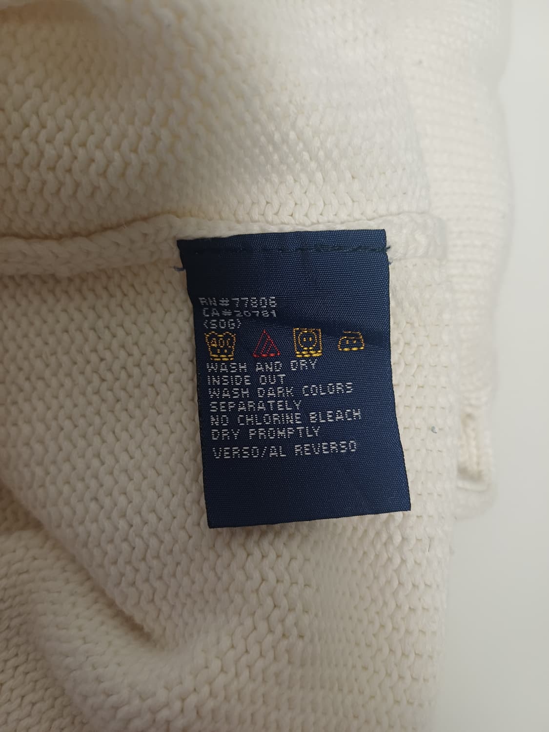 타미힐피거 올드스쿨 헤비 코튼 니트 [L] 상품이미지7