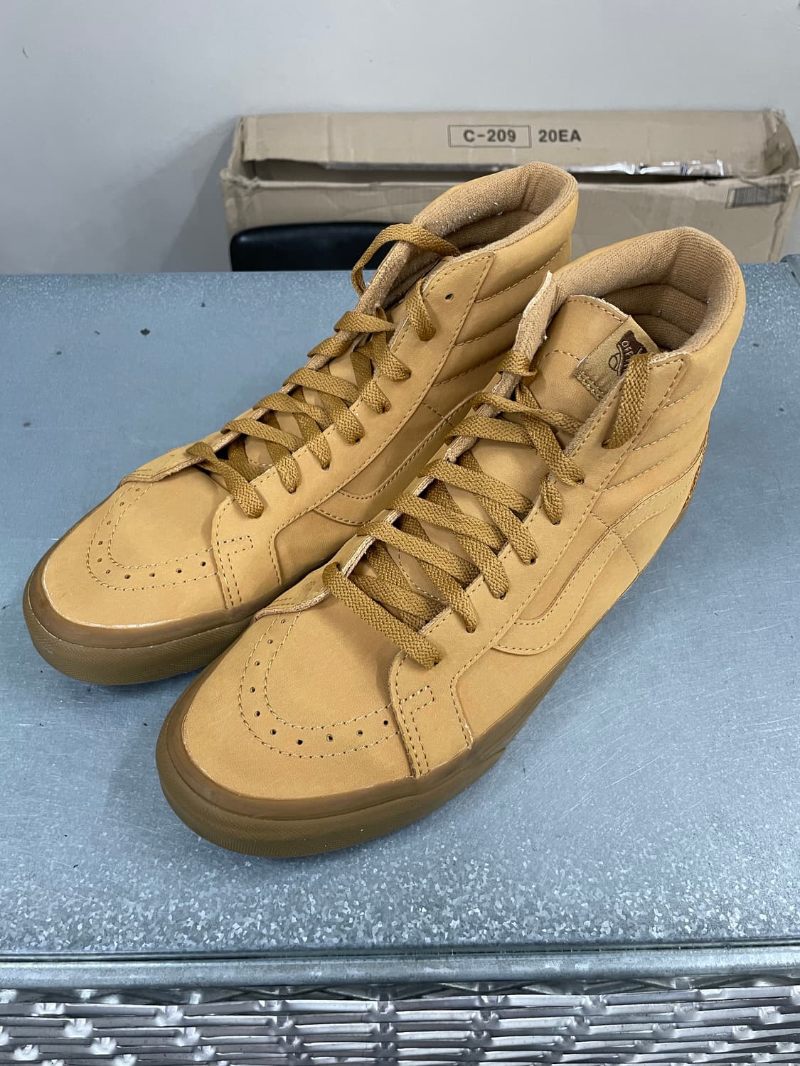 반스 스케이트하이 된장 검솔 280 상품이미지2