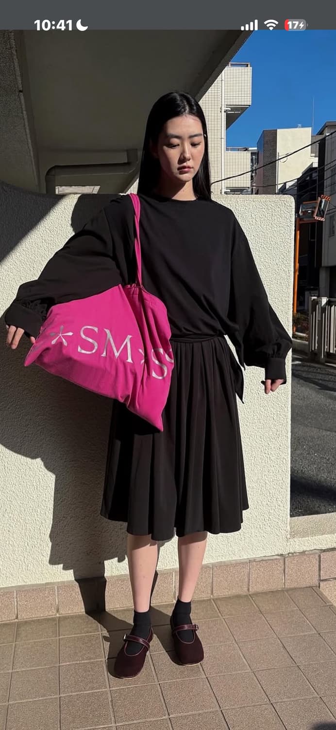 cosmoss METALLIC LOGO TOTE BAG 토트백 상품이미지1