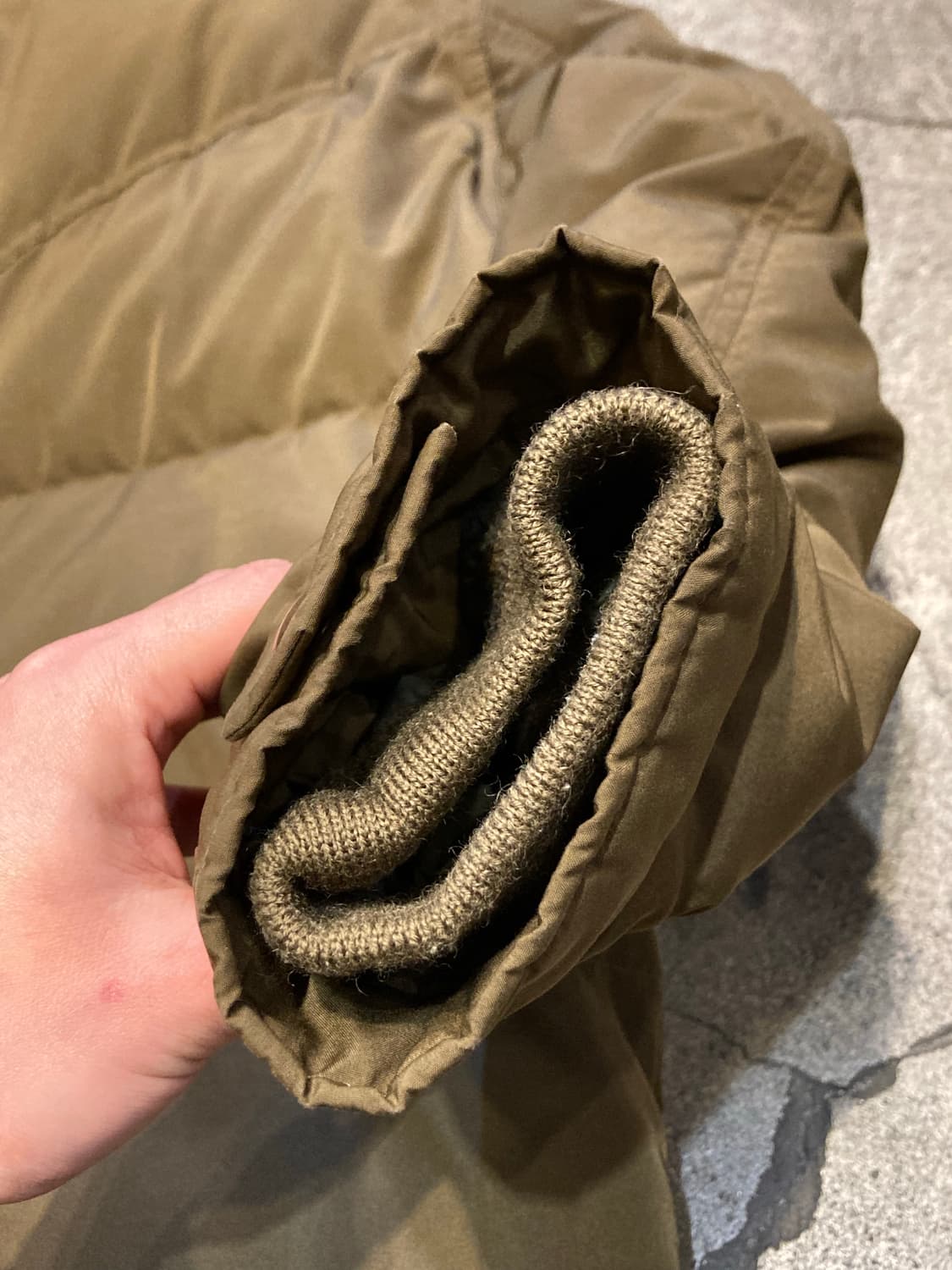 폴로 오리털 셔츠자켓 상품이미지5