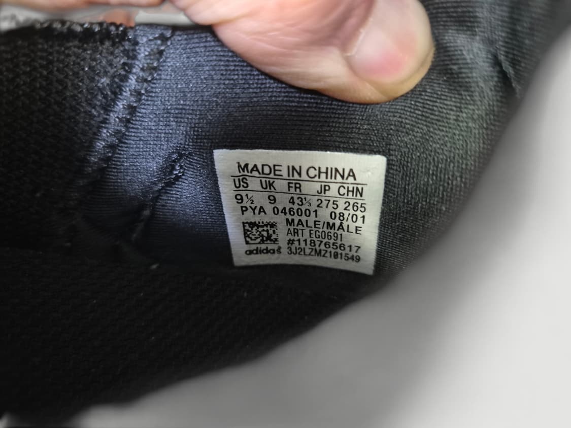 [265]아디다스 울트라부스트20 운동화 트리블블랙 상품이미지6