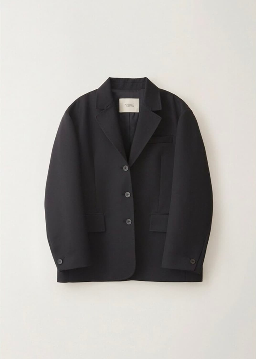 낫띵리튼 싱글 오버사이즈드 울자켓 상품이미지3