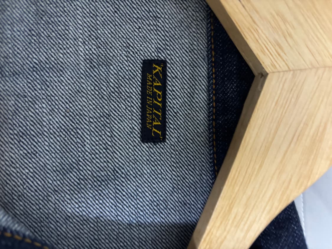 캐피탈 14온스 1st원워시 데님자켓 6사이즈 상품이미지4