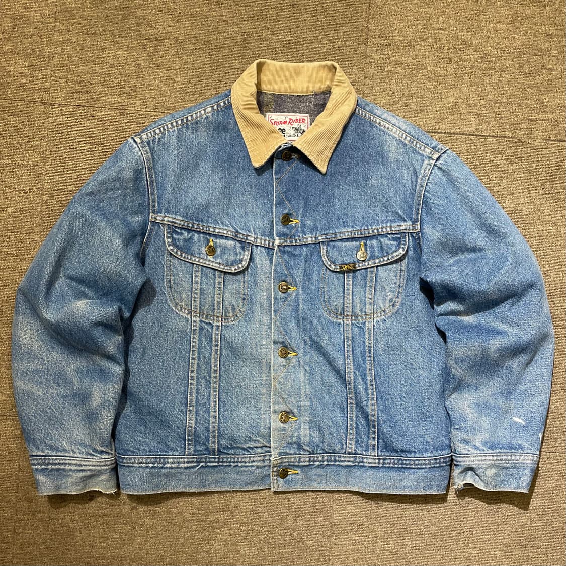 80s Lee 리 스톰라이더 데님 자켓  상품이미지1