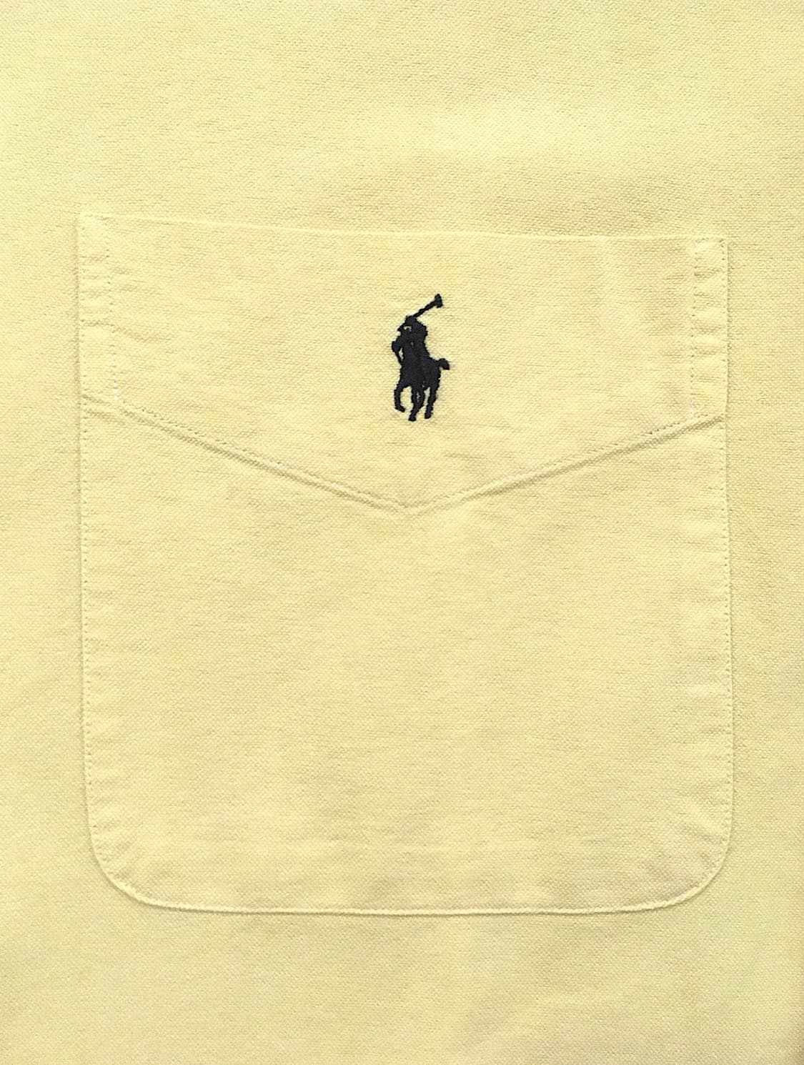 90s Butter-yellow oversized b.d bigshirt 상품이미지1