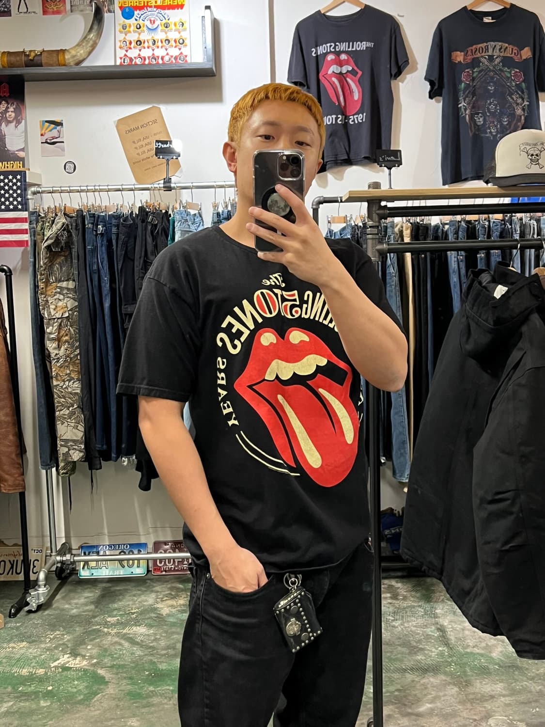 10's [L] 롤링스톤즈 50주년 투어 티셔츠 상품이미지3