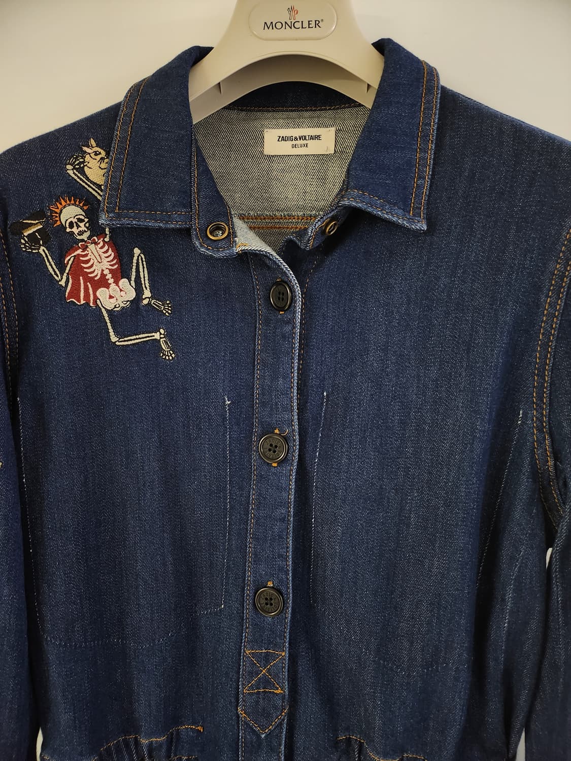 쟈딕앤볼테르 데님자켓 데님셔츠 상품이미지3