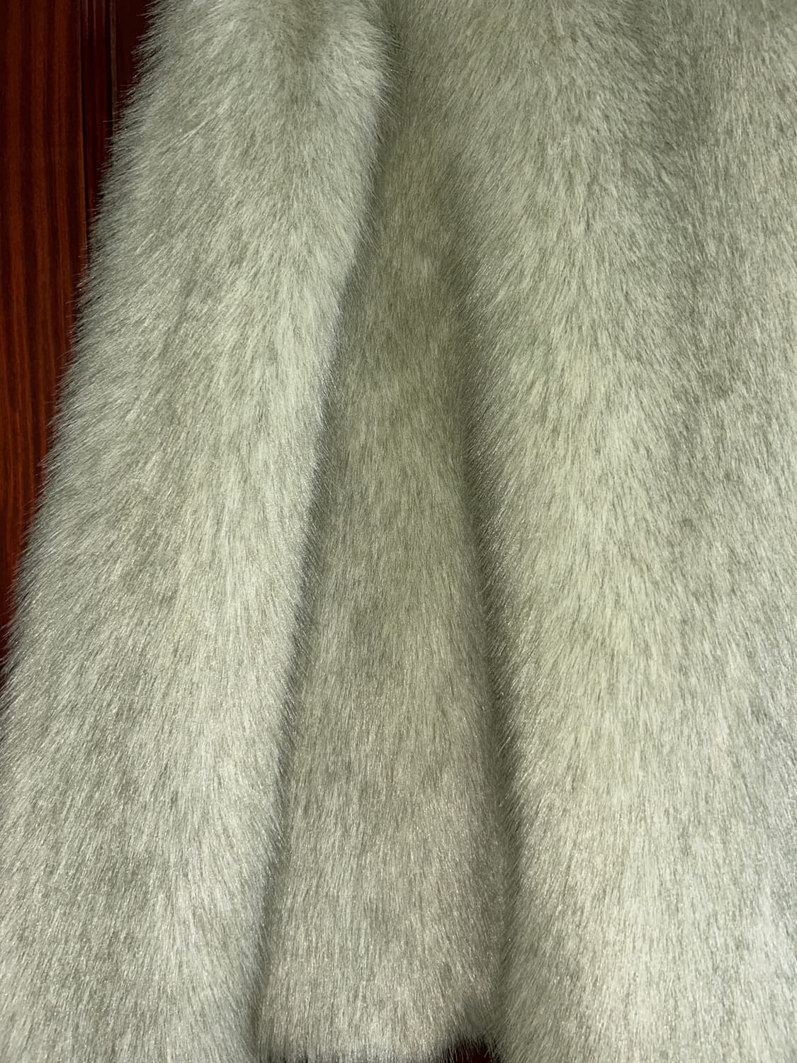 민트색 퍼 자켓 상품이미지3