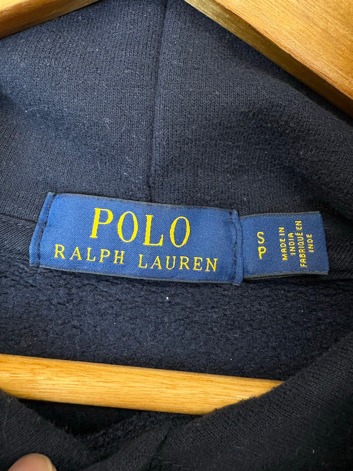 폴로랄프로렌 네이비 화이트 빅포니 후드티 상품이미지5