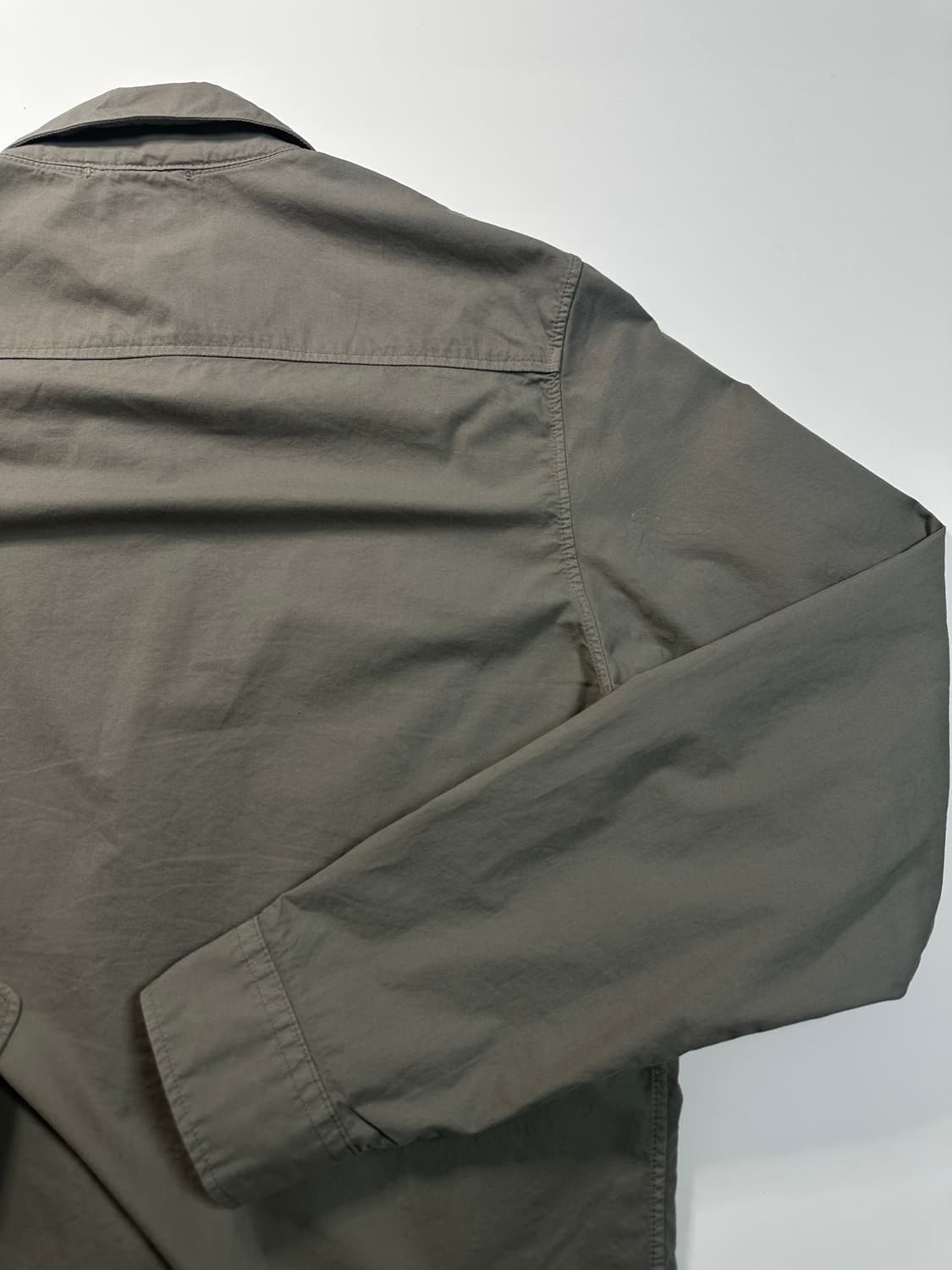 CP컴퍼니 가먼트다잉 오버셔츠 그레이 상품이미지7